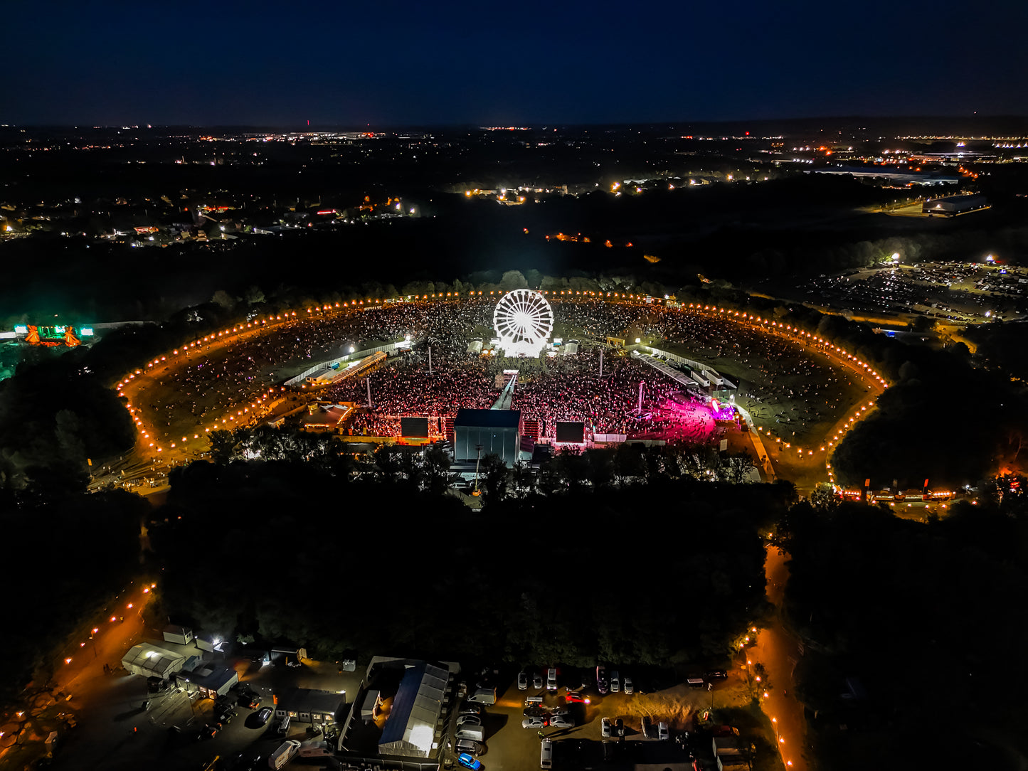 Reggae Land National Bowl After Sunset