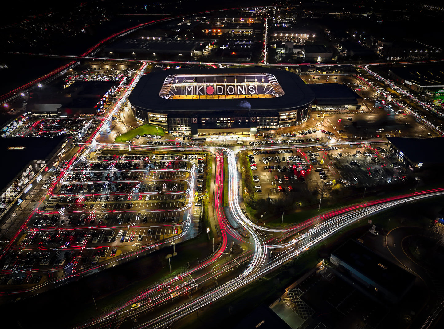 Stadium MK Long Exposure