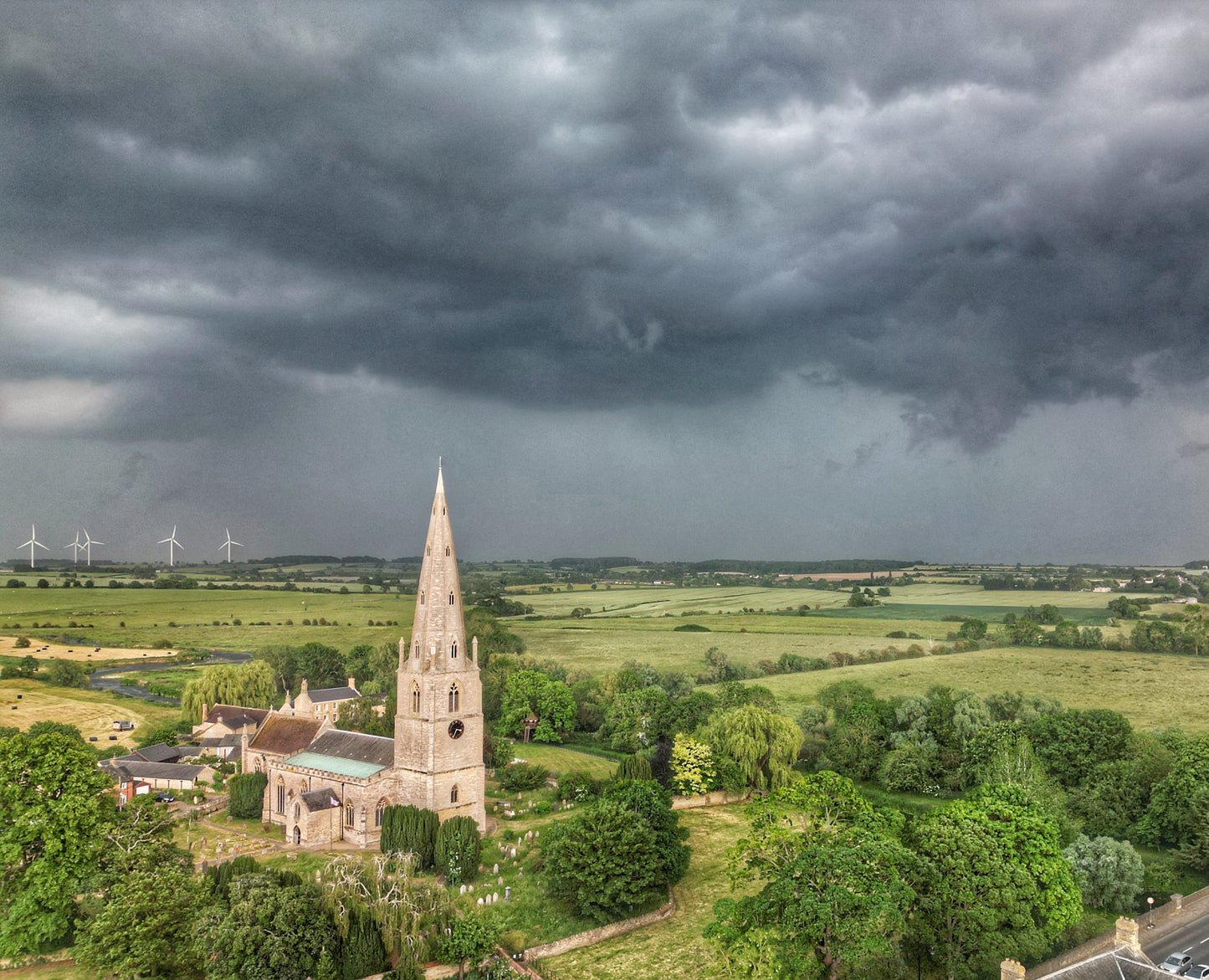 Olney Church Storm Incoming